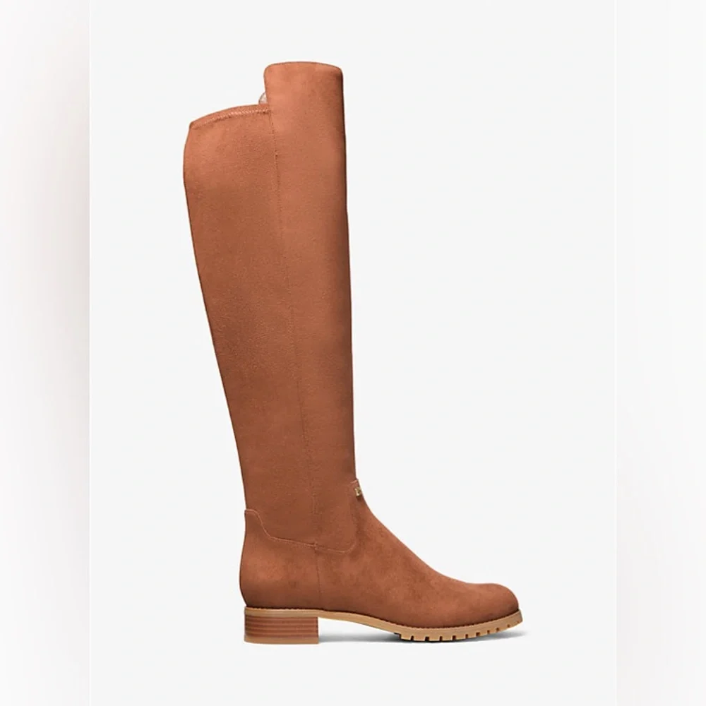 Michael Kors Knee-High Women's Boots in Color Luggage size 10WS NIB - Picture 10 of 13